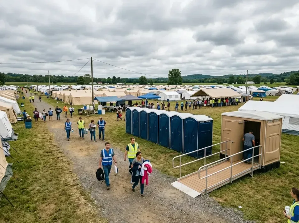 disaster-relief-camp-restrooms-010 — frequently asked questions, Dumpster & Portable Bathrooms Rental in Pocahontas, AR